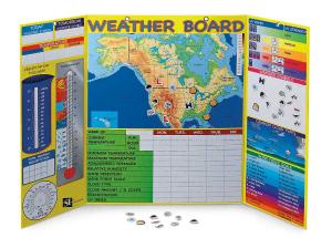 Magnetic Interactive Weather Board